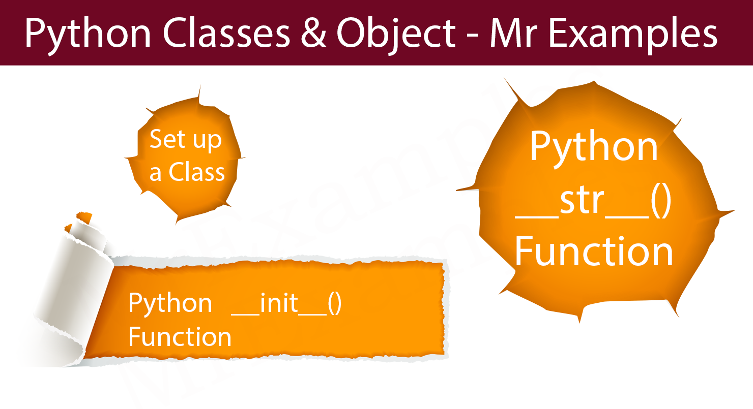 Python Classes - Here Is A Detailed Guide - Mr Examples