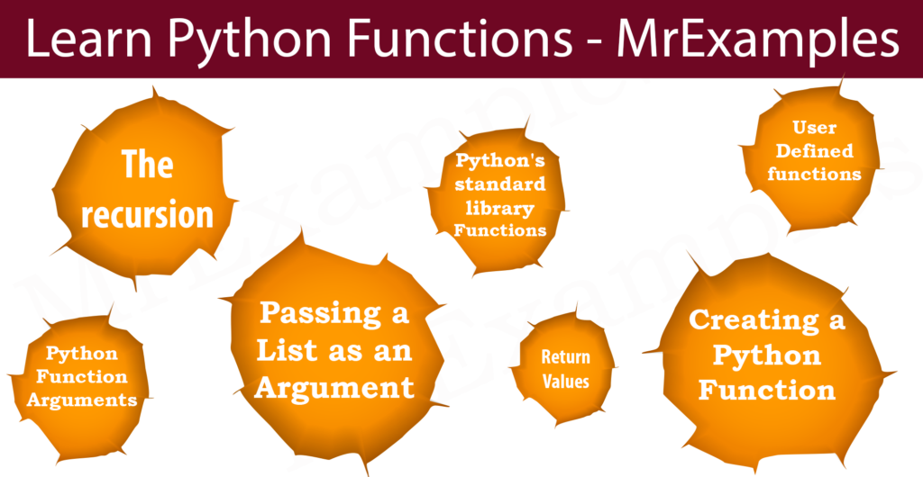 exemplos de detalhes de funções python