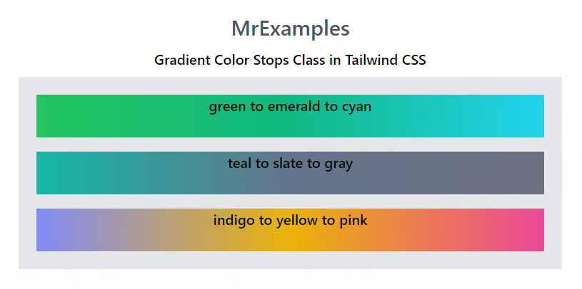 Gradient Color Stops