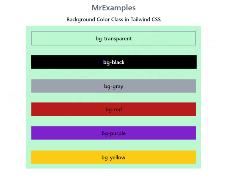 tailwind set html background color