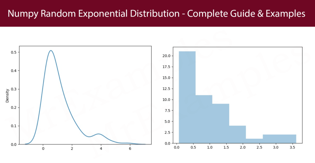 Numpy Random Exponential Distribution
