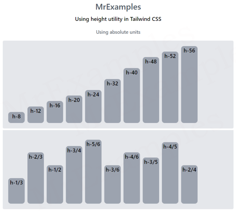  Tailwind Height 2023 Quick Guide And Examples