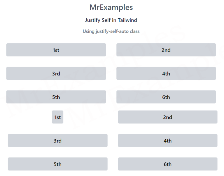 Tailwind Justify Self Quick Guide With Examples